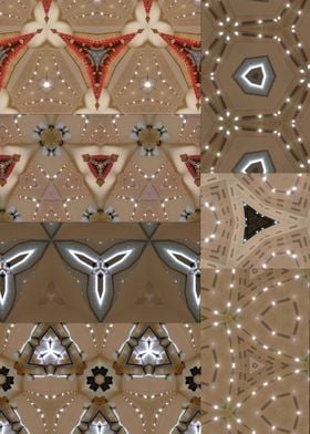 Kaleidoscope collage