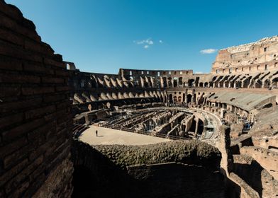 View of Colosseum interior