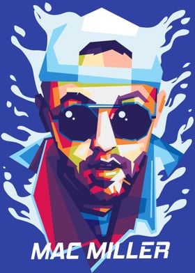 MAC MILLER wpap pop art