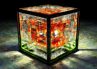 Mysterious Labyrinth Cube
