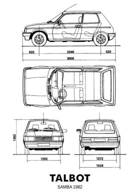 BNW Talbot Samba 1982