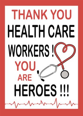 Thank you health care work