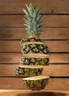 Sliced Pineapple