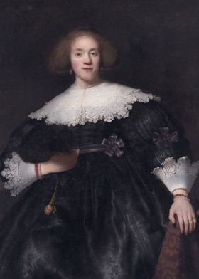 Pendant portraits Rembrand