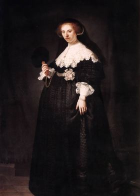 Pendant portraits Rembrand