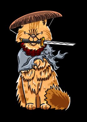 Samurai Persian Cat