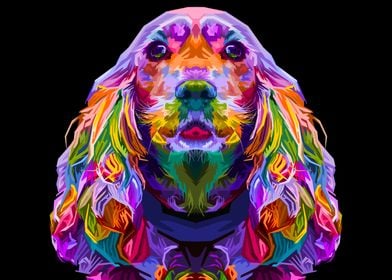 English Cocker Spaniel dog