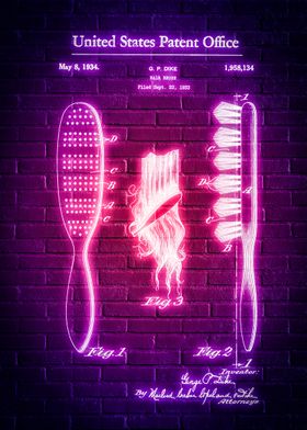 Hair Brush Patent