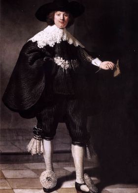 Pendant portraits Rembrand