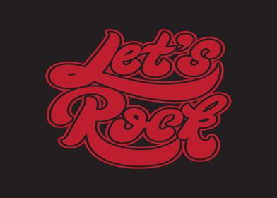 Lets Rock Blow Up Font