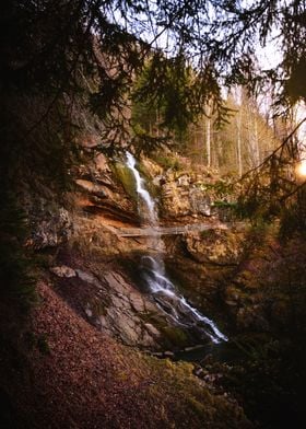 Giessbach waterfall