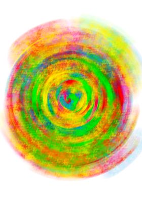 Abstract Color vortex