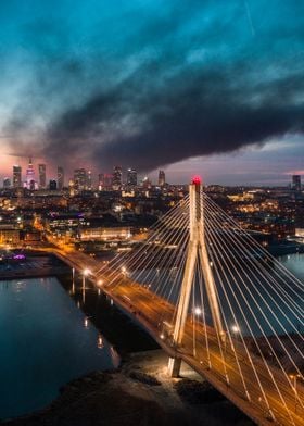 Warsaw Bridge View