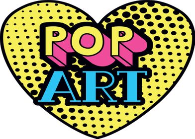 Pop Art Heart