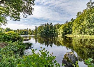 Small lake in Sweden