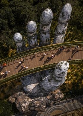 Vietnam Golden Bridge