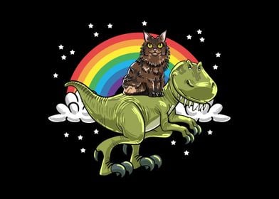 TRex Dino Maine Coon