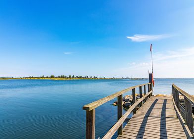 Jetty on the Baltic Sea