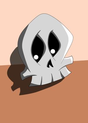 Cartoonish Skull