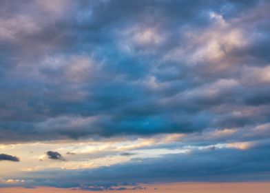 Clouds at sunset