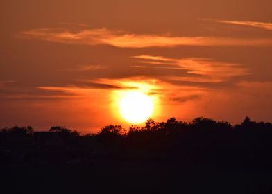 Sunset in Brighton