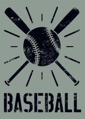 Baseball Typography