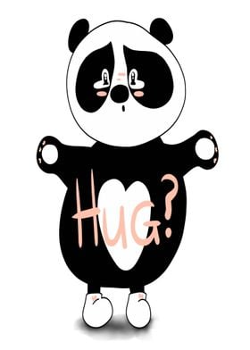 Panda loves Hugs gift