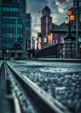 Luas track street view