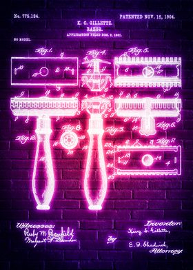 Gillette Razor Patent