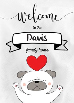 Davis Family Home Dog