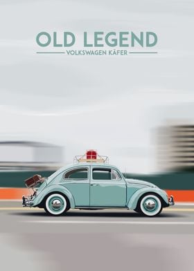 Old Legend VW Beetle