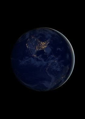 Earth by night