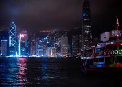 Hong Kong ship night 3