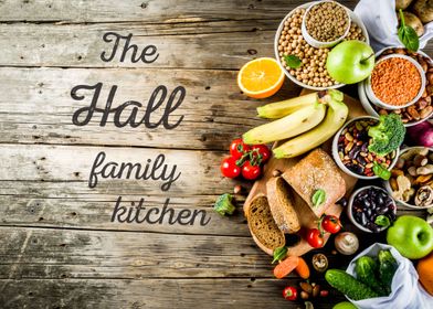 The Hall Family Kitchen