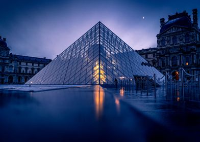 Sunrise at the Louvre