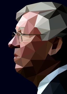 Sir Alex Ferguson Poly 2