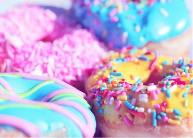 colorful donuts