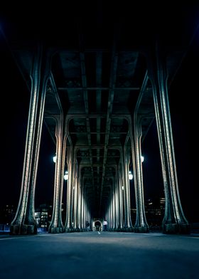 The Bir Hakeim Bridge