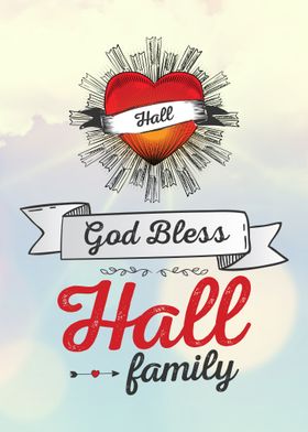 God Bless Hall Family