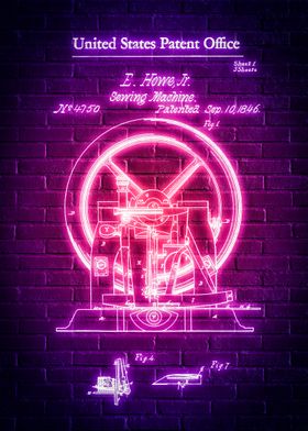 Sewing Machine Patent