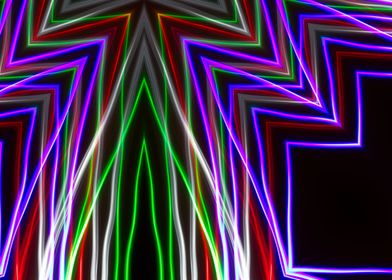 Abstract Colourful Lines