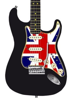 Union Jack Guitar