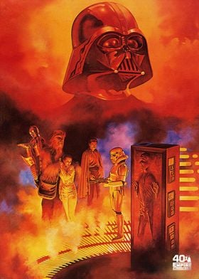 40Th Anniversary Of Empire Strikes Back' Posters | Star Wars