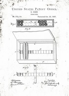 Cigar Box Patent