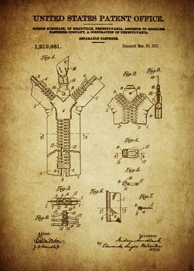 Zipper Patent