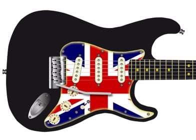 Union Jack Guitar