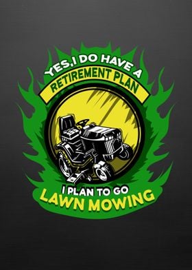 Lawn Mowing Funny Mower