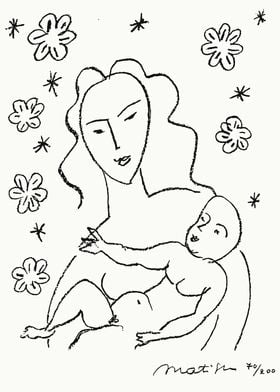 Matisse Vierge et Enfant 