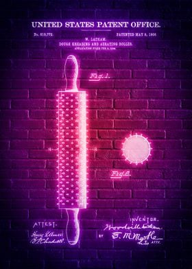 Rolling Pin Patent 1906