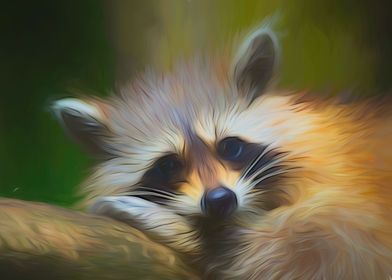 Cute Raccoon